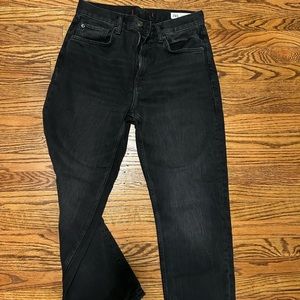NWT Black Zara denim